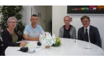 Brigitte Cassard, Boris Genty et Jean-Michel Serot au côté du directeur adjoint de cabinet de Stéphane Le Foll